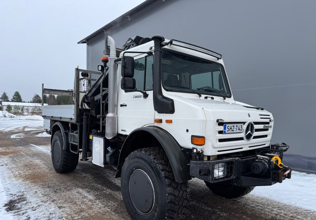 Грузовик бортовой/ Платформа, Автоманипулятор Mercedes-BenzUnimog U5000 + Nosturi Hiab 099 E-4: фото 7 Грузовик бортовой/ Платформа, Автоманипулятор Mercedes-BenzUnimog U5000 + Nosturi Hiab 099 E-4: фото 7