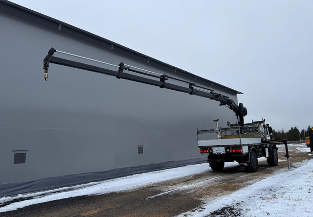 Грузовик бортовой/ Платформа, Автоманипулятор Mercedes-BenzUnimog U5000 + Nosturi Hiab 099 E-4: фото 11 Грузовик бортовой/ Платформа, Автоманипулятор Mercedes-BenzUnimog U5000 + Nosturi Hiab 099 E-4: фото 11