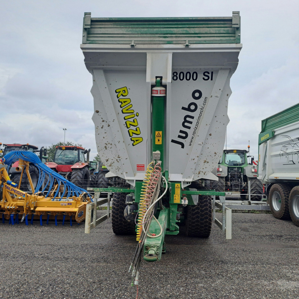 DUMPER RAVIZZA JUMBO 8000 ST - Самосвальный прицеп: фото 2 DUMPER RAVIZZA JUMBO 8000 ST - Самосвальный прицеп: фото 2