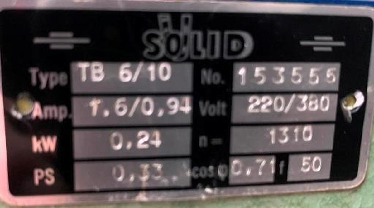 Tischbohrmaschine SOLID - Сверлильный станок: фото 2 Tischbohrmaschine SOLID - Сверлильный станок: фото 2