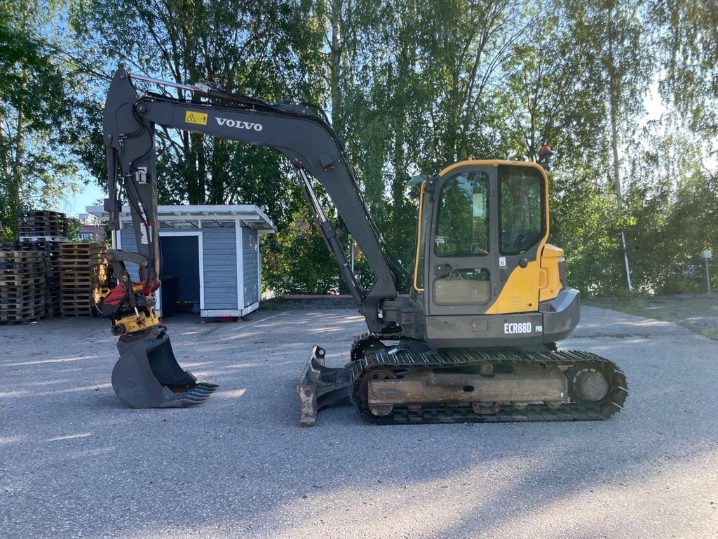 Volvo ECR 88 D Pro - Мини-экскаватор: фото 1 Volvo ECR 88 D Pro - Мини-экскаватор: фото 1