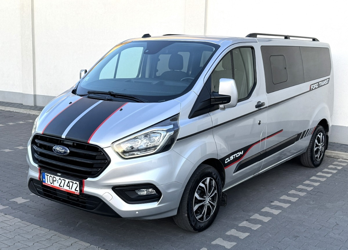 Грузопассажирский фургон Ford Transit Custom 2.0 170KM Rok 2021 8 osobowy FV23 Salon PL Zadbany Super STAN: фото 9 Грузопассажирский фургон Ford Transit Custom 2.0 170KM Rok 2021 8 osobowy FV23 Salon PL Zadbany Super STAN: фото 9