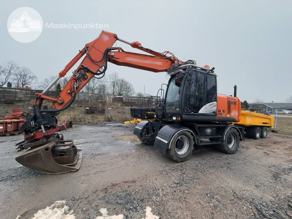 Hitachi ZX 170 W-5 B - Колёсный экскаватор: фото 1 Hitachi ZX 170 W-5 B - Колёсный экскаватор: фото 1