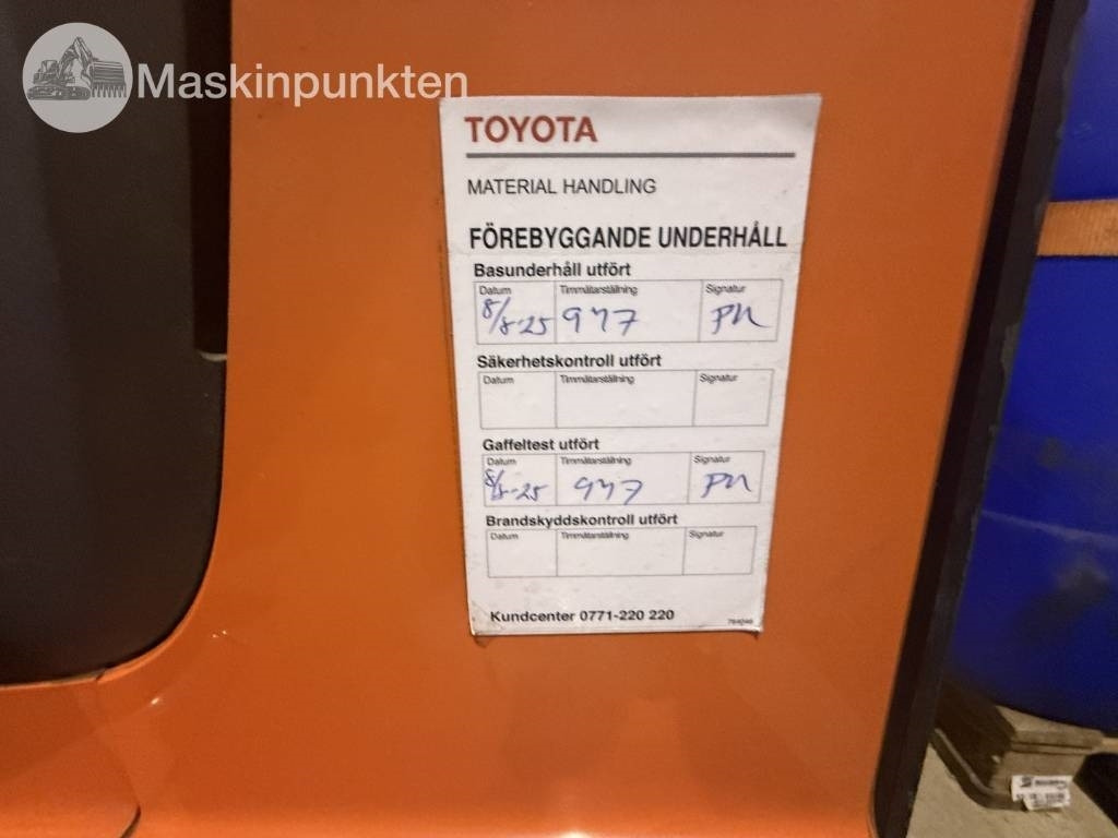 Toyota BT SWE 80 L  - Электропогрузчик: фото 4 Toyota BT SWE 80 L  - Электропогрузчик: фото 4