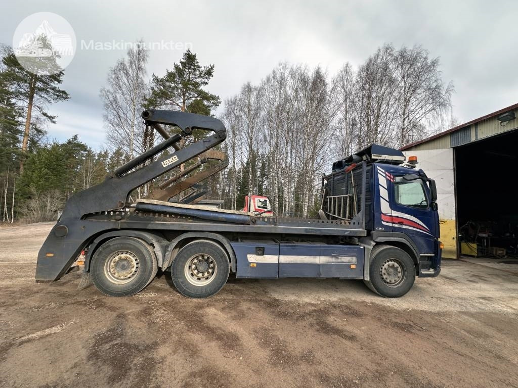 Volvo FM 12 420 LAXO Liftdumper + lastväxlare + flak - Портальный бункеровоз: фото 4 Volvo FM 12 420 LAXO Liftdumper + lastväxlare + flak - Портальный бункеровоз: фото 4