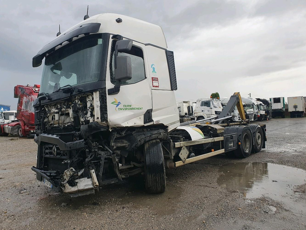 Крюковой мультилифт RENAULT C 480 P6X2 AMPIROLL: фото 8
