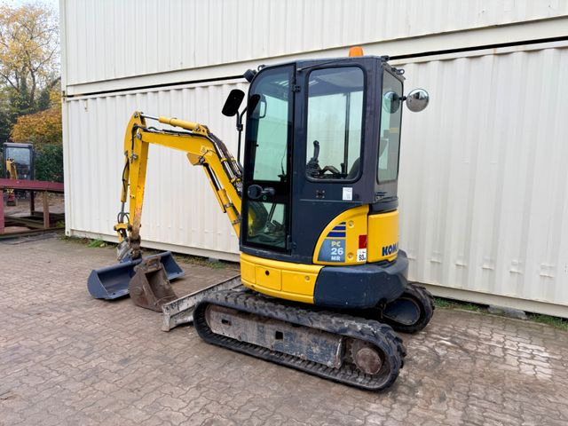 Komatsu PC26MR-3 / 2020 BJ / 2 x Löffel - Мини-экскаватор: фото 3 Komatsu PC26MR-3 / 2020 BJ / 2 x Löffel - Мини-экскаватор: фото 3