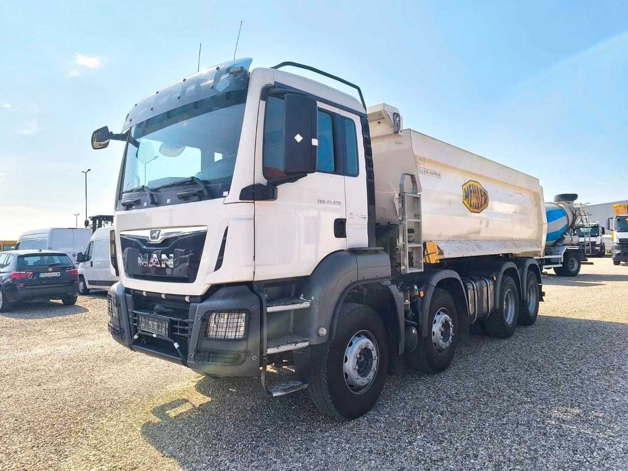 MAN TGS 41.420 MEILLER KIPPER - Портальный бункеровоз: фото 3 MAN TGS 41.420 MEILLER KIPPER - Портальный бункеровоз: фото 3