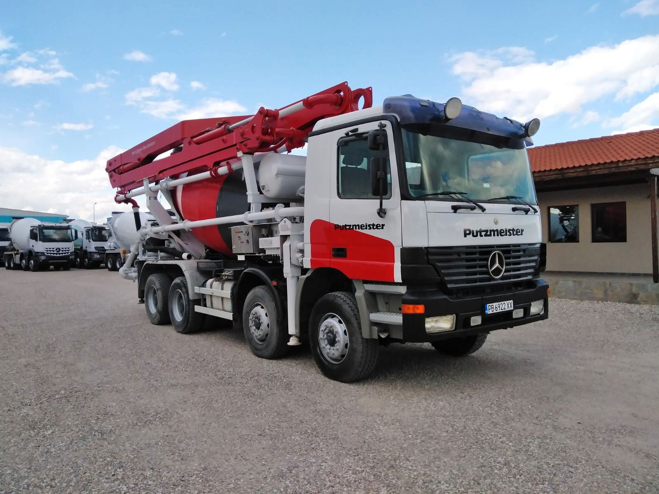 Mercedes-Benz ACTROS 3240 Putzmeister 26.67S - Автобетононасос-смеситель: фото 1 Mercedes-Benz ACTROS 3240 Putzmeister 26.67S - Автобетононасос-смеситель: фото 1