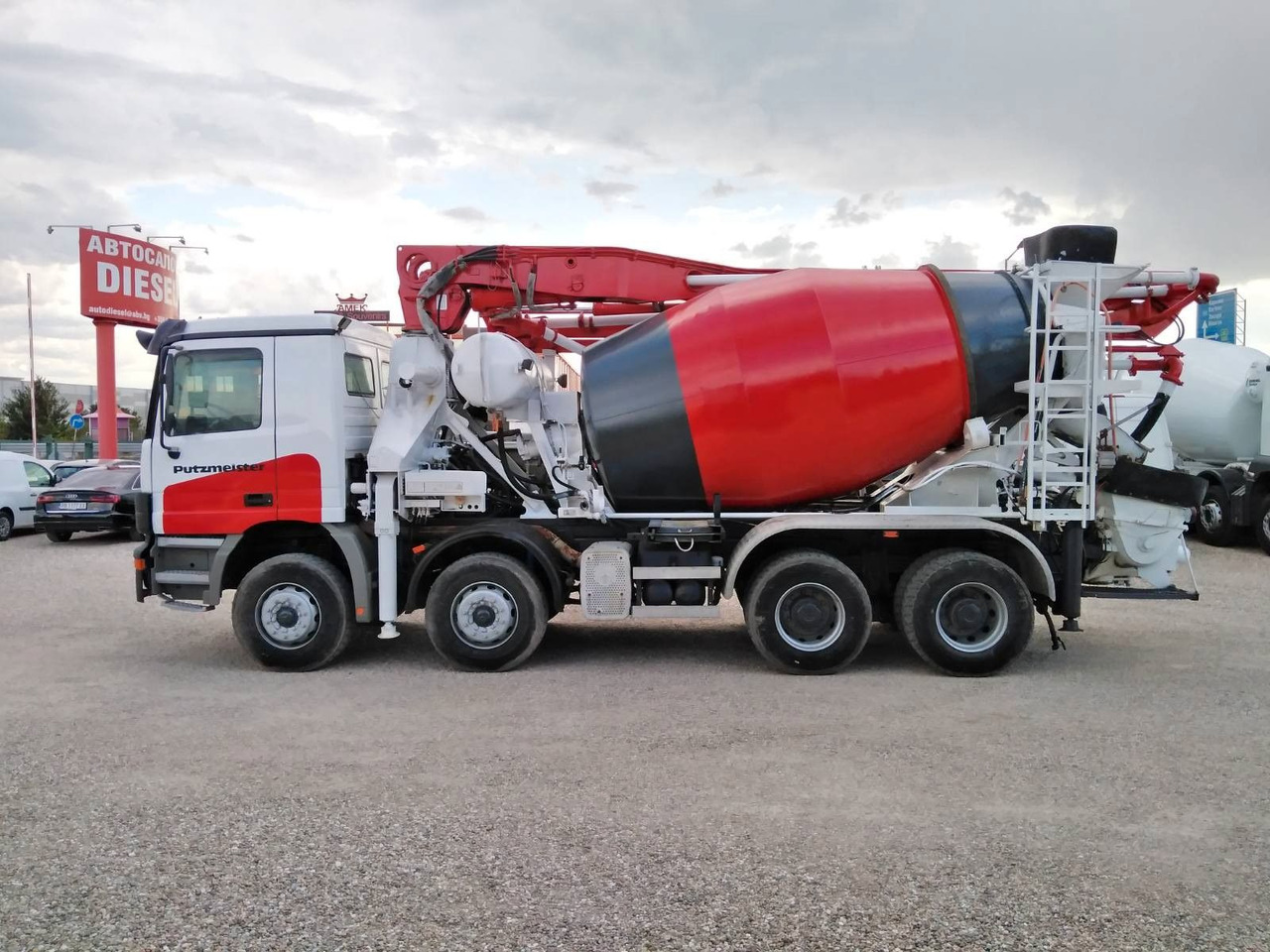 Mercedes-Benz ACTROS 3240 Putzmeister 26.67S - Автобетононасос-смеситель: фото 4 Mercedes-Benz ACTROS 3240 Putzmeister 26.67S - Автобетононасос-смеситель: фото 4