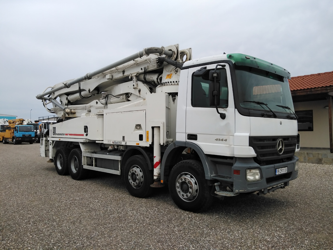 Mercedes-Benz ACTROS 4144 PUTZMEISTER M42 - Автобетононасос: фото 1 Mercedes-Benz ACTROS 4144 PUTZMEISTER M42 - Автобетононасос: фото 1