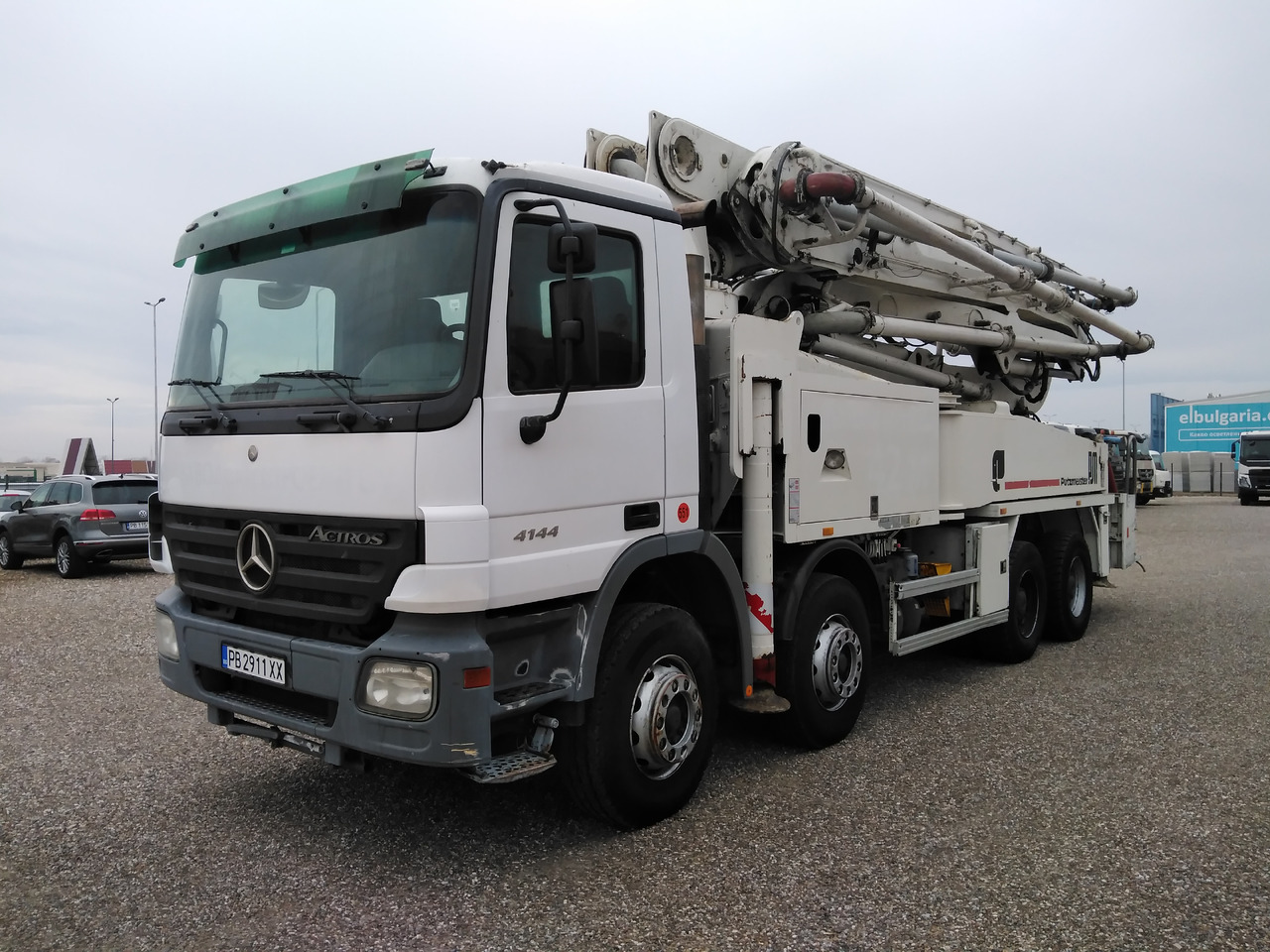 Mercedes-Benz ACTROS 4144 PUTZMEISTER M42 - Автобетононасос: фото 3 Mercedes-Benz ACTROS 4144 PUTZMEISTER M42 - Автобетононасос: фото 3