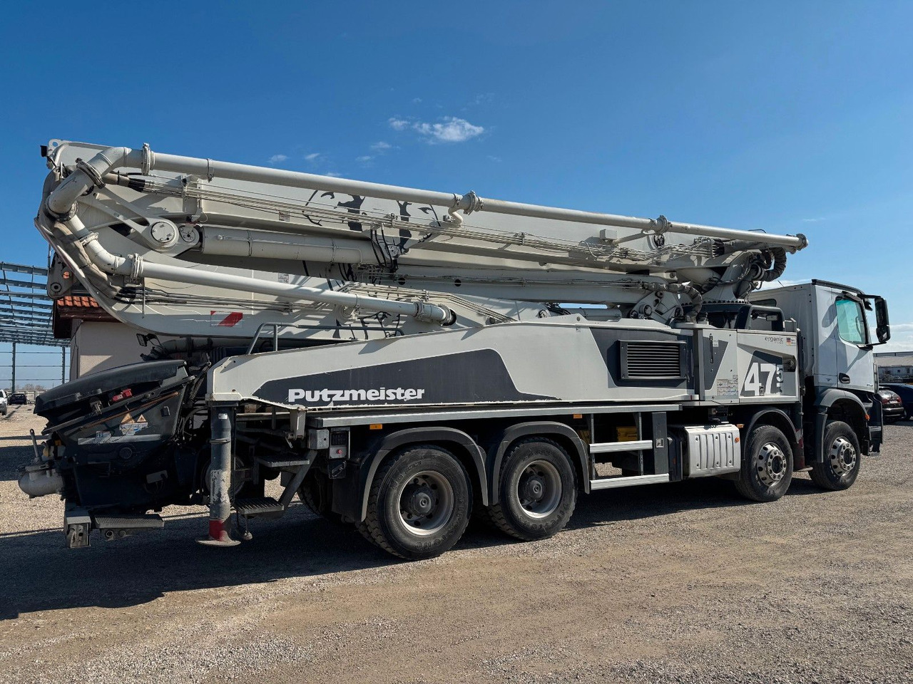 Автобетононасос Mercedes-Benz AROCS 3743 PUTZMEISTER M47-5: фото 8