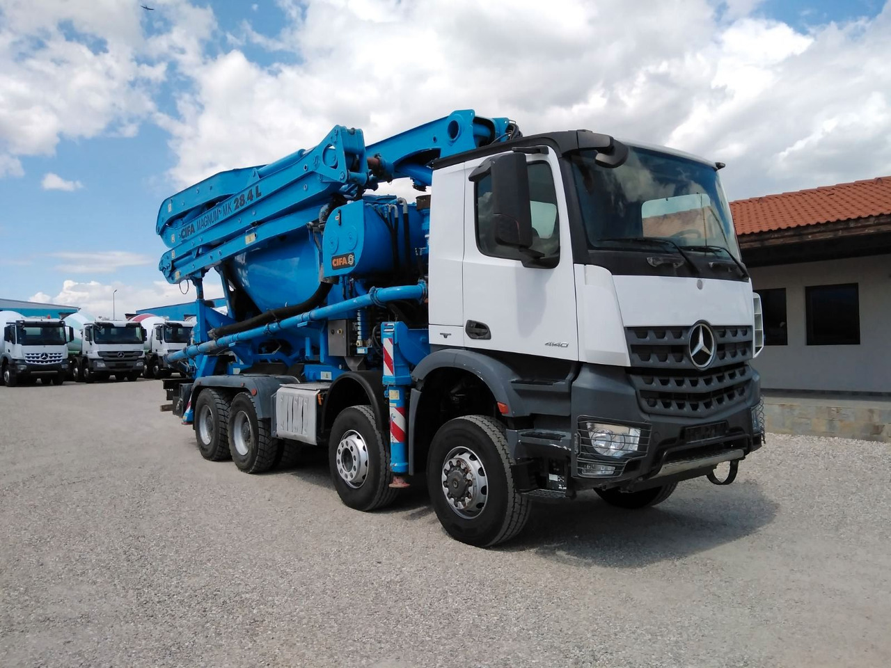 Mercedes-Benz AROCS 4140 CIFA MAGNUM MK28.4L 8X6 - Автобетононасос: фото 1 Mercedes-Benz AROCS 4140 CIFA MAGNUM MK28.4L 8X6 - Автобетононасос: фото 1
