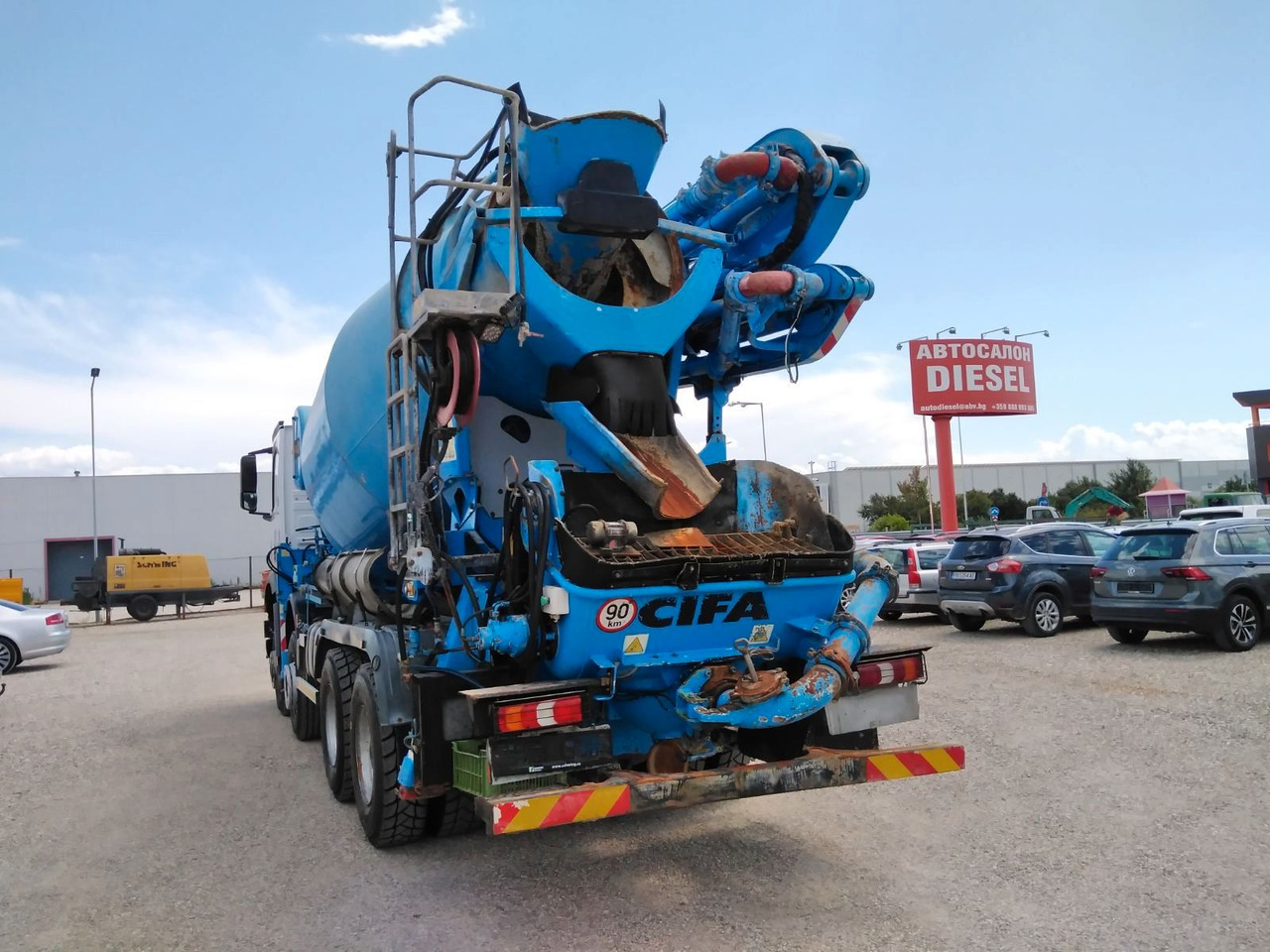 Mercedes-Benz AROCS 4140 CIFA MAGNUM MK28.4L 8X6 - Автобетононасос: фото 5 Mercedes-Benz AROCS 4140 CIFA MAGNUM MK28.4L 8X6 - Автобетононасос: фото 5