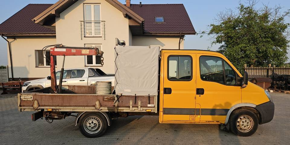 Iveco Daily 35S14 HDS 830 kg doka dubel brygadówka - Малотоннажный бортовой грузовик: фото 1 Iveco Daily 35S14 HDS 830 kg doka dubel brygadówka - Малотоннажный бортовой грузовик: фото 1