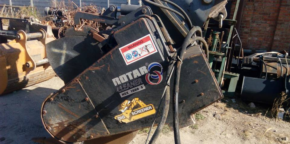 Сортировочный ковш для Строительной техники Łyżka przesiewająca Rotar HEX1000S 1m3 wymienne sita: фото 6 Сортировочный ковш для Строительной техники Łyżka przesiewająca Rotar HEX1000S 1m3 wymienne sita: фото 6