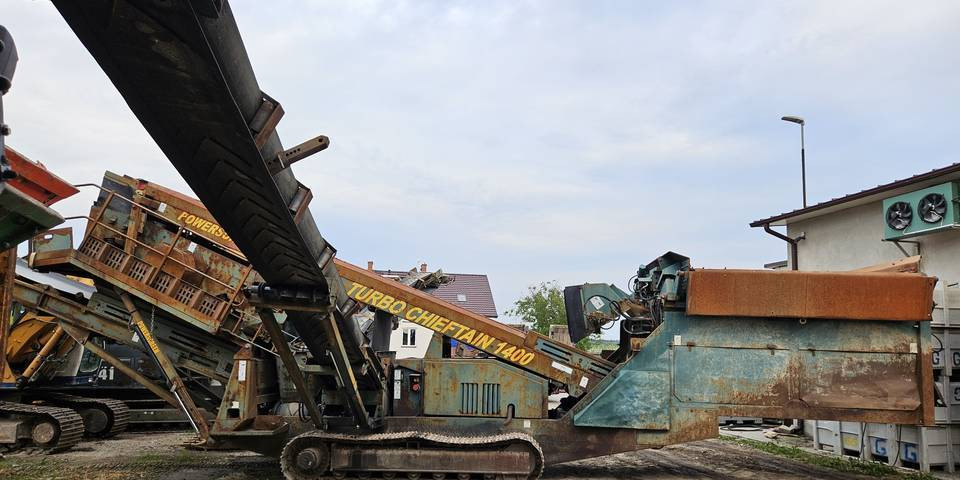Przesiewacz mobilny Powerscreen Chieftain 1400 rozdrabniacz wibrokrata - Грохот: фото 5 Przesiewacz mobilny Powerscreen Chieftain 1400 rozdrabniacz wibrokrata - Грохот: фото 5