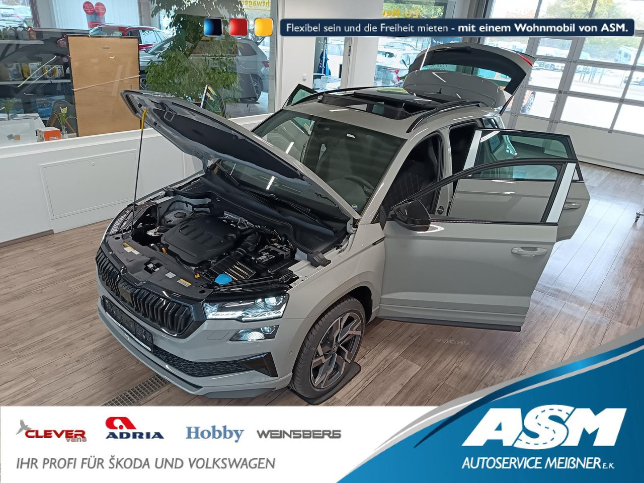 Skoda Karoq Sportline 2,0 TDI 4x4*AHK*PSD*STD.HZG*DCC* - Внедорожник: фото 1 Skoda Karoq Sportline 2,0 TDI 4x4*AHK*PSD*STD.HZG*DCC* - Внедорожник: фото 1