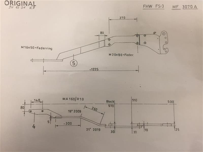 Hauer FS-3 Sidevanger MF 3070 2WD - Запчасти для Сельскохозяйственной техники: фото 3 Hauer FS-3 Sidevanger MF 3070 2WD - Запчасти для Сельскохозяйственной техники: фото 3
