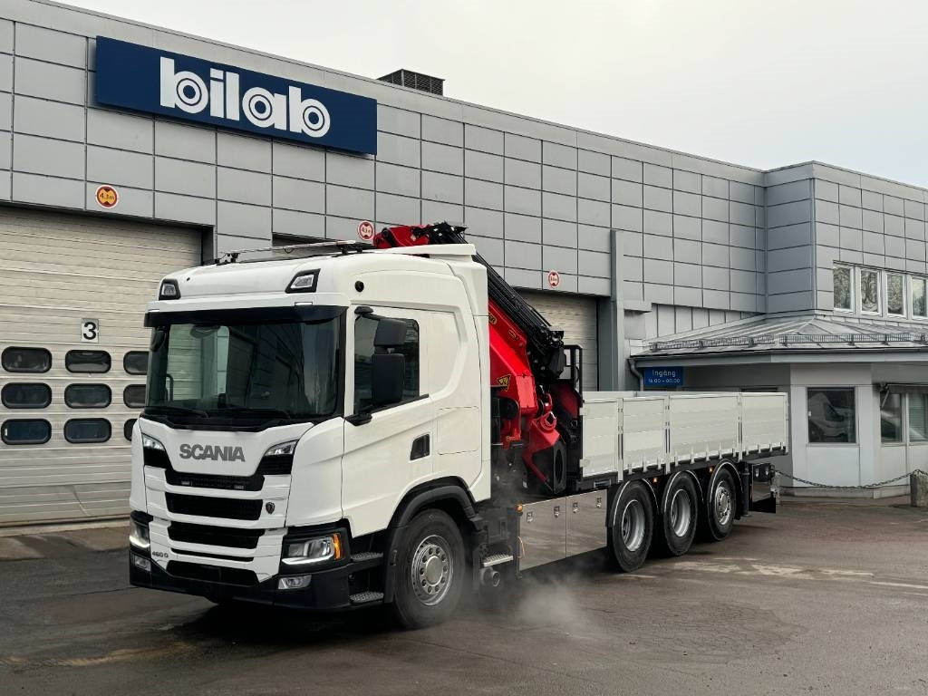 Scania G 460 8x4*4 Palfinger PK 53002-SH + Jibb PJ - Автоманипулятор: фото 1 Scania G 460 8x4*4 Palfinger PK 53002-SH + Jibb PJ - Автоманипулятор: фото 1