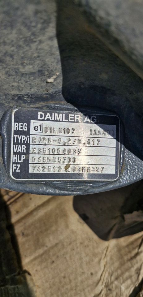 MERCEDES ATEGO MOST TYLNY DYFER DYFERENCJAŁ - Задняя ось для Грузовиков: фото 3 MERCEDES ATEGO MOST TYLNY DYFER DYFERENCJAŁ - Задняя ось для Грузовиков: фото 3