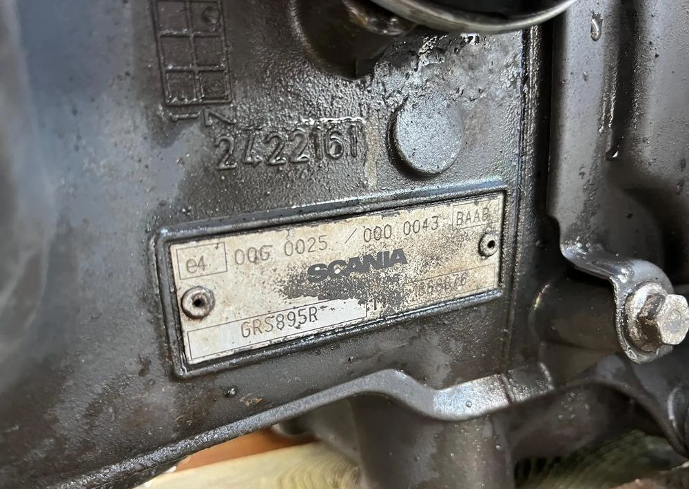 SCANIA R S SKRZYNIA BIEGÓW KOMPLETNA GRS 895R - Коробка передач: фото 5 SCANIA R S SKRZYNIA BIEGÓW KOMPLETNA GRS 895R - Коробка передач: фото 5