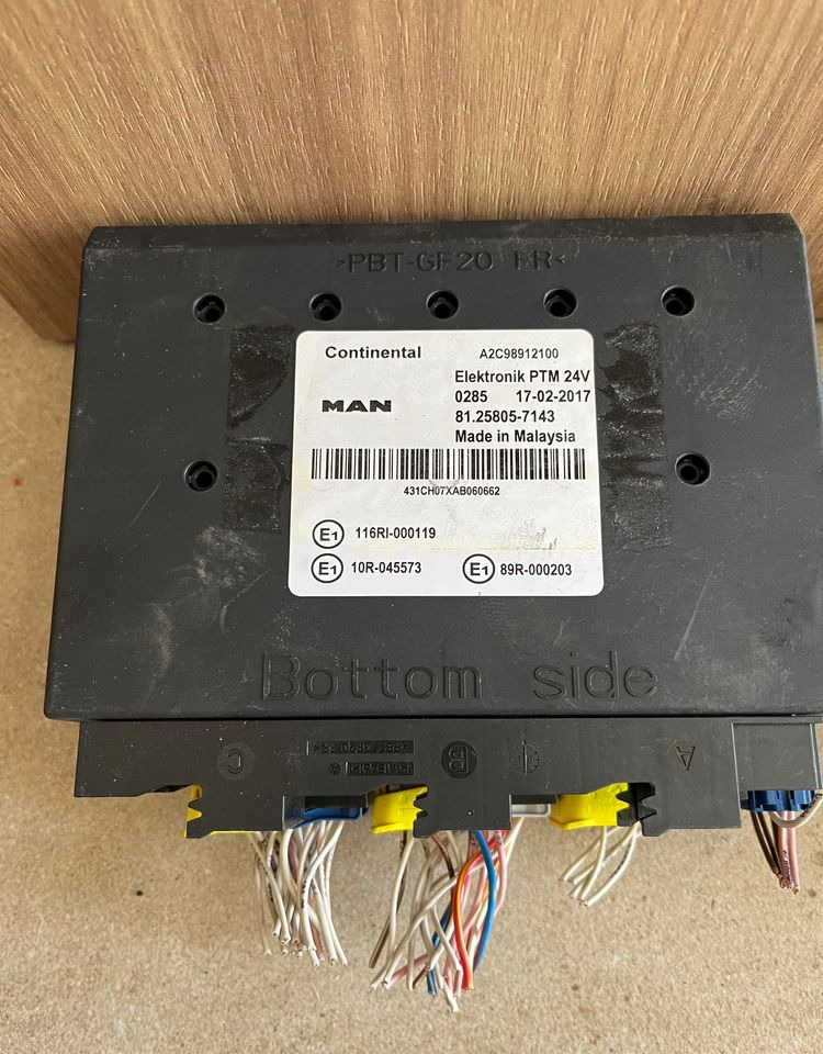 Sterownik PTM MAN TGX TGS euro 6 komputer - Блок управления для Грузовиков: фото 1 Sterownik PTM MAN TGX TGS euro 6 komputer - Блок управления для Грузовиков: фото 1