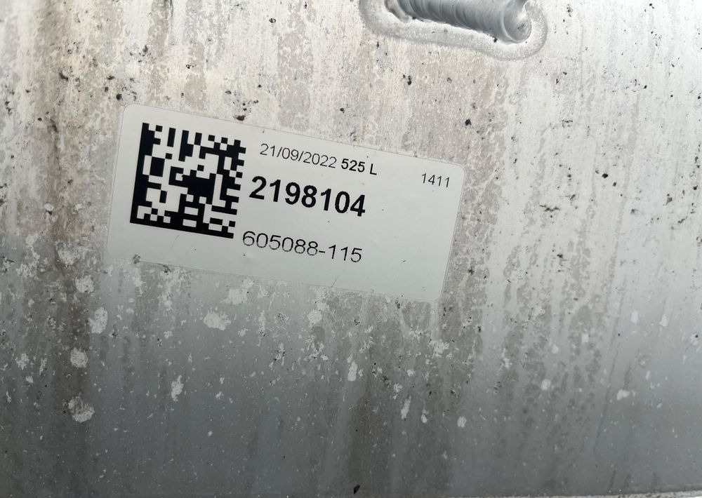 Zbiornik paliwa DAF XF CF 525 litrów bak - Подготовка топлива для Грузовиков: фото 5 Zbiornik paliwa DAF XF CF 525 litrów bak - Подготовка топлива для Грузовиков: фото 5