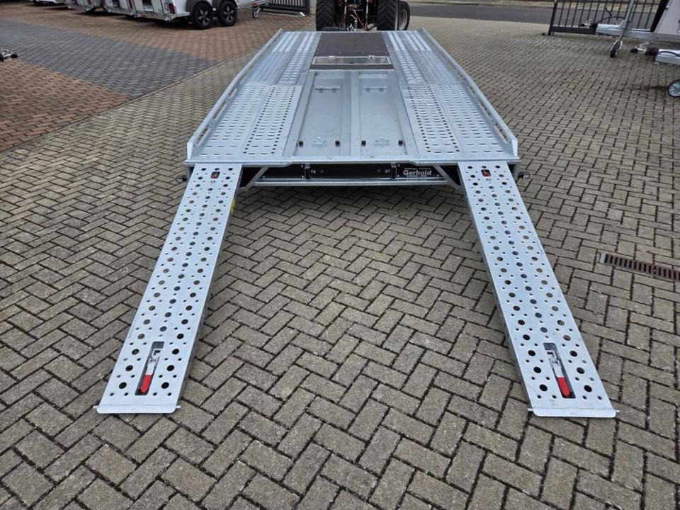 Прицеп-автовоз Autotransporter Anhänger Brian James T Transporter 5.5 x 2.24m: фото 9