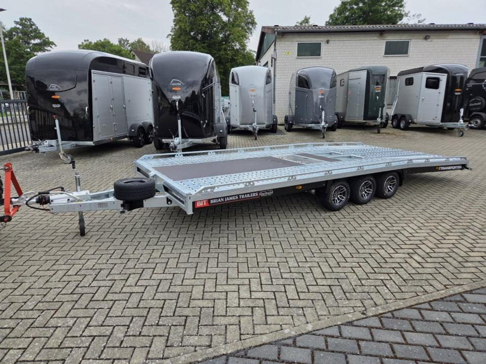 Прицеп-автовоз Autotransporter Anhänger Brian James T Transporter 5.5 x 2.24m: фото 17