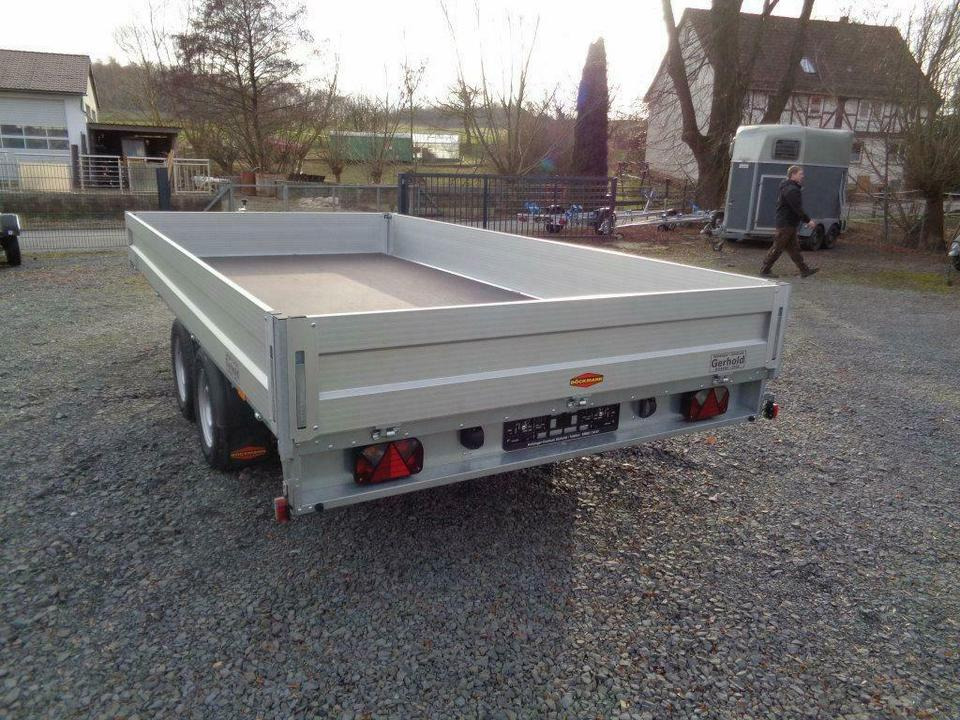 Böckmann HL-AL 4121/27 ECO PKW-Anhänger, 2,7to. Hochlader - Прицеп бортовой/ Платформа: фото 3 Böckmann HL-AL 4121/27 ECO PKW-Anhänger, 2,7to. Hochlader - Прицеп бортовой/ Платформа: фото 3