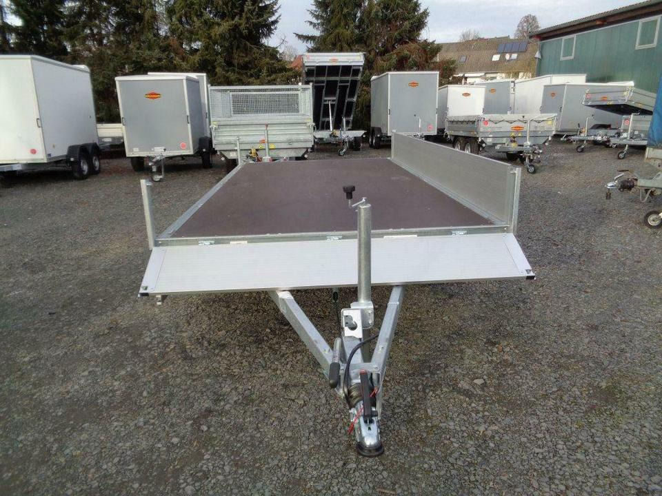 Böckmann HL-AL 4121/27 ECO PKW-Anhänger, 2,7to. Hochlader - Прицеп бортовой/ Платформа: фото 5 Böckmann HL-AL 4121/27 ECO PKW-Anhänger, 2,7to. Hochlader - Прицеп бортовой/ Платформа: фото 5