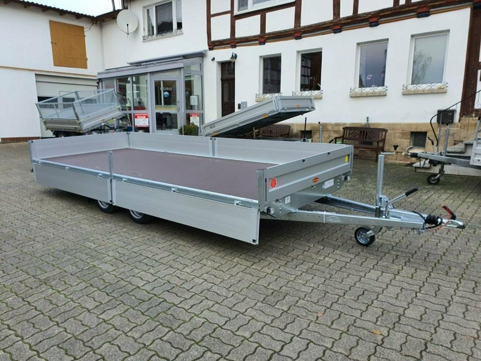 Böckmann HL-AL 5121/35 F ECO Hochlader PKW-Anhänger 3,5t - Прицеп бортовой/ Платформа: фото 1 Böckmann HL-AL 5121/35 F ECO Hochlader PKW-Anhänger 3,5t - Прицеп бортовой/ Платформа: фото 1