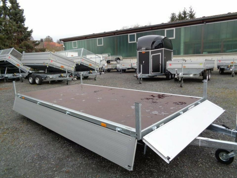 Böckmann PKW-Anhänger HL-AL 4121/27 F ECO 2,7 to. - Прицеп бортовой/ Платформа: фото 4 Böckmann PKW-Anhänger HL-AL 4121/27 F ECO 2,7 to. - Прицеп бортовой/ Платформа: фото 4