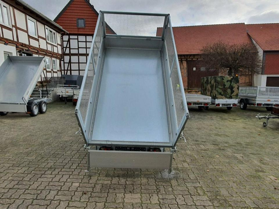 Самосвальный прицеп Böckmann PKW-Anhänger Rückwärtskipper, 1,5to, Gitter: фото 12