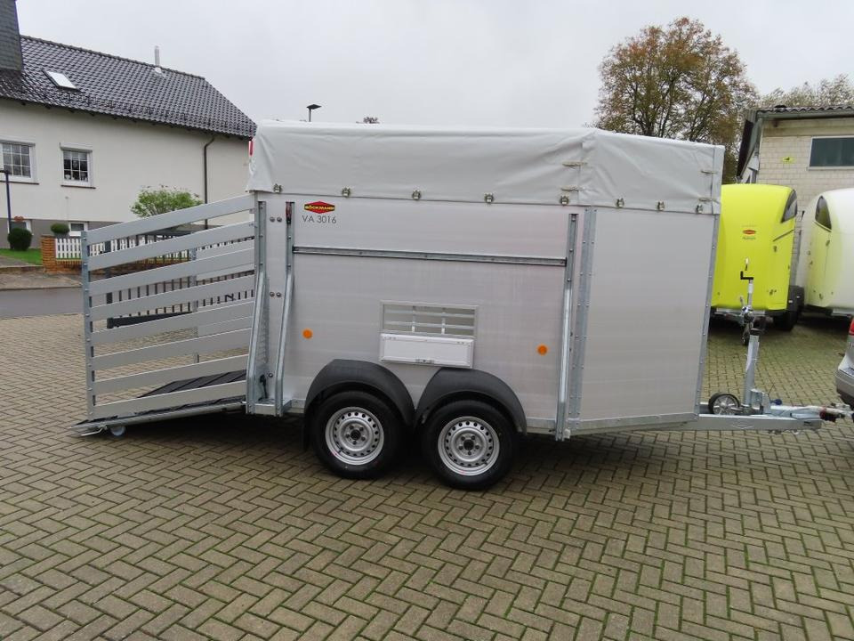 Böckmann Viehanhänger, 2,4 to. Tür/Rampekombi, Humbaur, Fendt - Прицеп для перевозки животных: фото 2 Böckmann Viehanhänger, 2,4 to. Tür/Rampekombi, Humbaur, Fendt - Прицеп для перевозки животных: фото 2