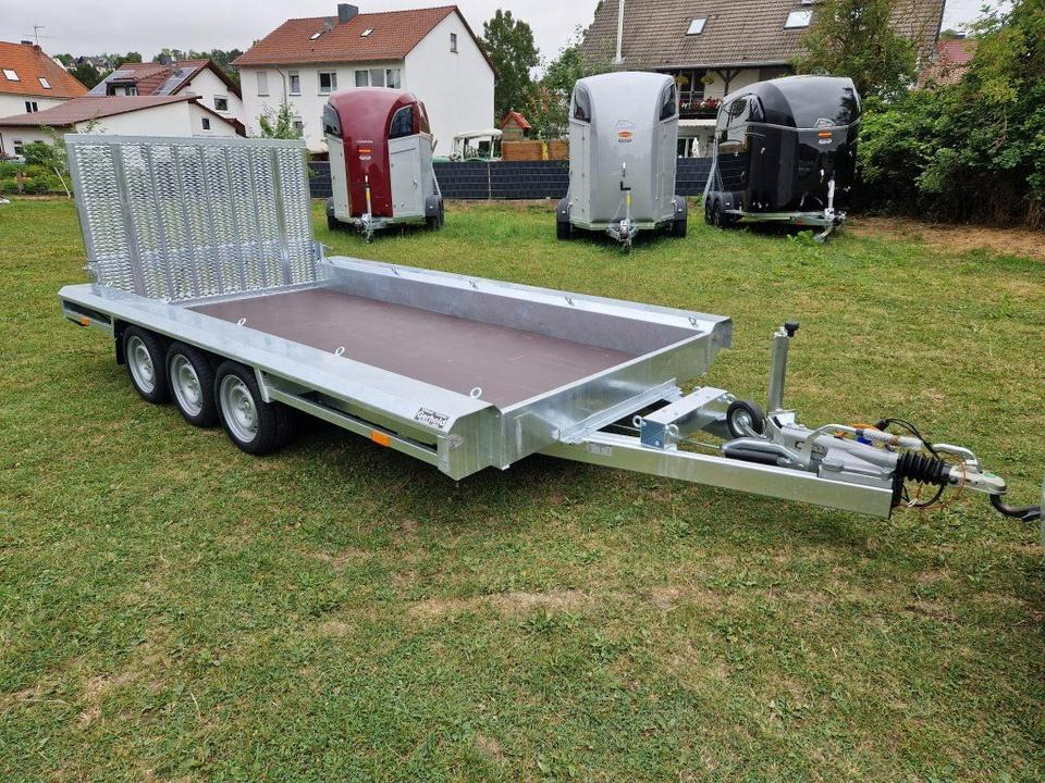 Прицеп для спецтехники Maschinentransporter 3,5t, PKW-Anhänger 4,8 x 1,8m Mieten Leihen: фото 15