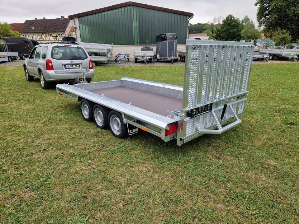 Прицеп для спецтехники Maschinentransporter 3,5t, PKW-Anhänger 4,8 x 1,8m Mieten Leihen: фото 14