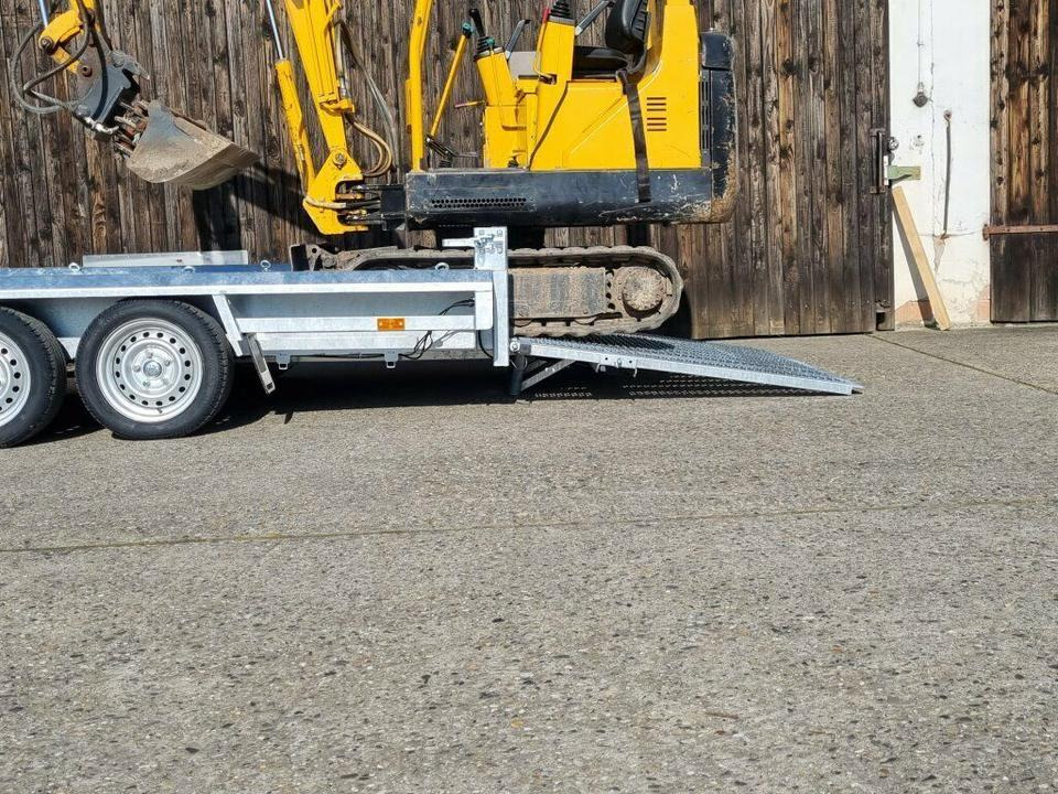 Прицеп для спецтехники Maschinentransporter 3,5t, PKW-Anhänger 4,8 x 1,8m Mieten Leihen: фото 11