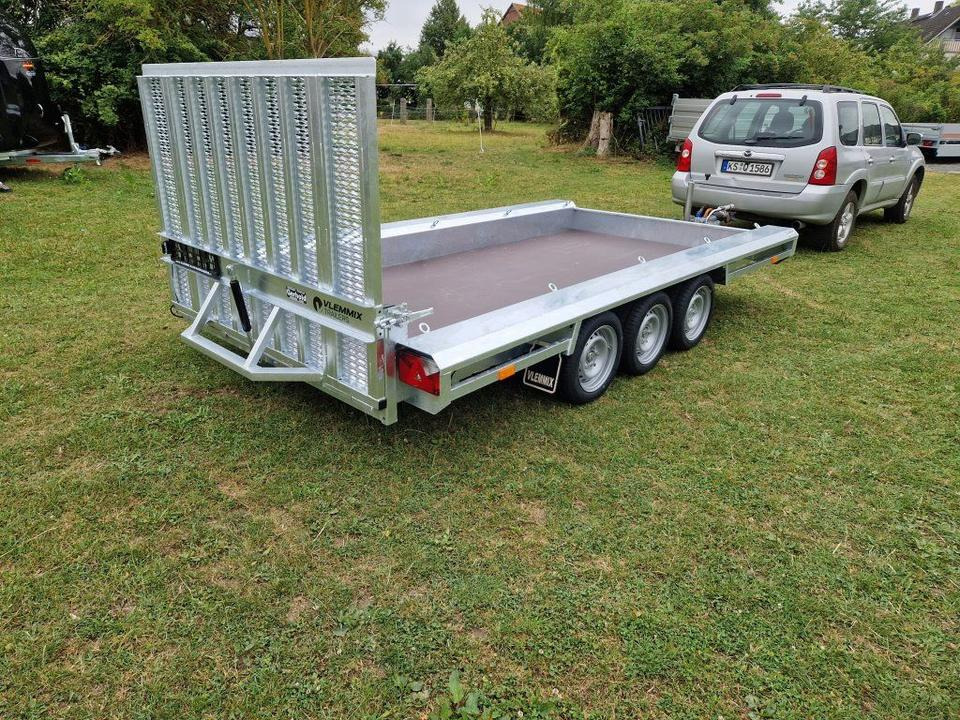 Прицеп для спецтехники Maschinentransporter 3,5t, PKW-Anhänger 4,8 x 1,8m Mieten Leihen: фото 6