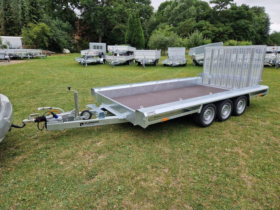 Прицеп для спецтехники Maschinentransporter 3,5t, PKW-Anhänger 4,8 x 1,8m Mieten Leihen: фото 12
