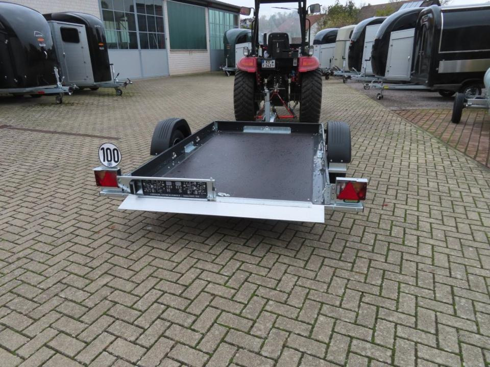 PKW Absenkanhänger, Unsinn, 750 kg, ungebremst, 100 km/h - Прицеп бортовой/ Платформа: фото 4 PKW Absenkanhänger, Unsinn, 750 kg, ungebremst, 100 km/h - Прицеп бортовой/ Платформа: фото 4