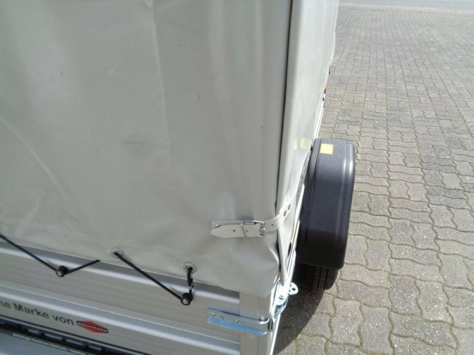 Прицеп для легкового автомобиля Pkw Anhänger, 750 kg, Alu Plane und Spriegel 100 km/h: фото 8