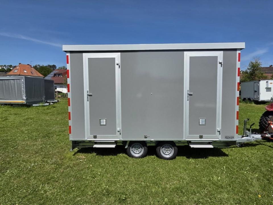 Toilettenwagen Sanitär-Anhänger WC Wagen 2xD, 1xH+2U - Жилой контейнер, Прицеп: фото 3 Toilettenwagen Sanitär-Anhänger WC Wagen 2xD, 1xH+2U - Жилой контейнер, Прицеп: фото 3