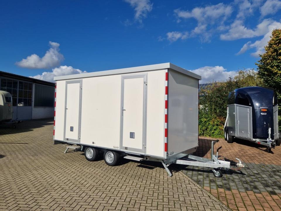 Toilettenwagen Sanitär-Anhänger WC Wagen 3xD, 1xH+3U - Жилой контейнер, Прицеп: фото 2 Toilettenwagen Sanitär-Anhänger WC Wagen 3xD, 1xH+3U - Жилой контейнер, Прицеп: фото 2