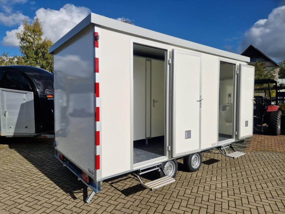 Toilettenwagen Sanitär-Anhänger WC Wagen 3xD, 1xH+3U - Жилой контейнер, Прицеп: фото 4 Toilettenwagen Sanitär-Anhänger WC Wagen 3xD, 1xH+3U - Жилой контейнер, Прицеп: фото 4