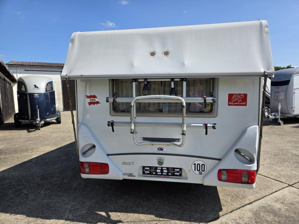 Прицеп дача Wohnwagen Hymer Top Ausstattung Mover Vohrzelt 4x Schlafplätze WC: фото 6
