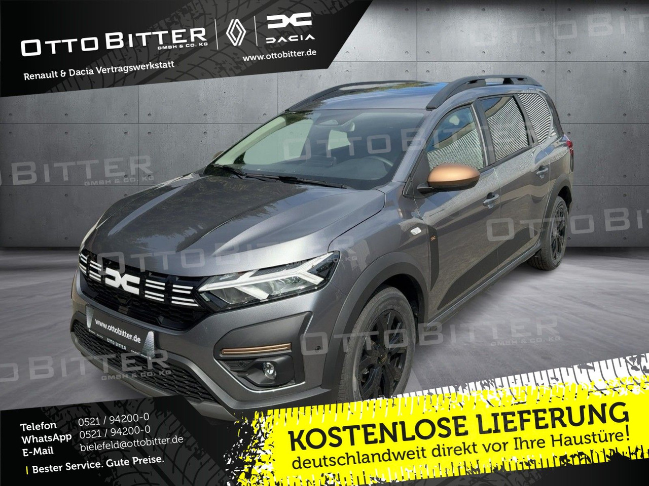 Dacia Jogger Jogger Extreme ECO-G 100 5-Sitzer FLÜSSIG - Универсал: фото 1 Dacia Jogger Jogger Extreme ECO-G 100 5-Sitzer FLÜSSIG - Универсал: фото 1