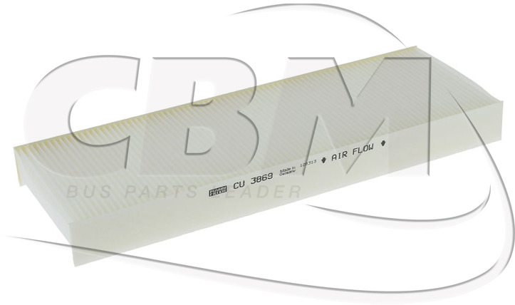 MANN FILTER CABIN AIR FILTER - WABCO ISRI (4613070022 | 4259401) - Салонный фильтр для Автобусов: фото 1 MANN FILTER CABIN AIR FILTER - WABCO ISRI (4613070022 | 4259401) - Салонный фильтр для Автобусов: фото 1